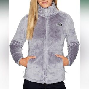 The North Face Women’s Osito 2 Full Zip Meld Grey Jacket Size Medium EUC
